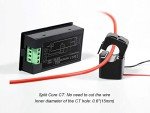 CrocSee LCD Digital Multimeter with 100A Transformer