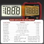 Beaquicy TRMS Digital Multimeter - 4000 Counts Tester