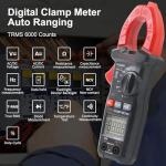MAYILON AC/DC Clamp Multimeter with 6000 Counts