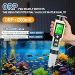 4-in-1 Hydrogen Water Tester with pH & Temp