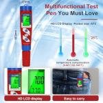 Hydrogen Water Tester - YINMIK 4-in-1 Meter
