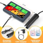 7-in-1 pH EC TDS Monitor for Hydroponics