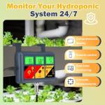 7-in-1 pH EC TDS Monitor for Hydroponics