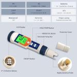 4-in-1 Hydrogen Water Tester and pH Meter