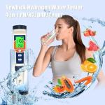 4-in-1 Hydrogen Water Tester and pH Meter