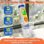 UIUZMAR 6-in-1 Hydrogen Water Tester & pH Meter