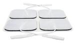 Premium 2" x 2" Adhesive Electrode Pads - 4 Pack