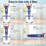Digital TDS Meter for Water Testing, 0-9990 PPM
