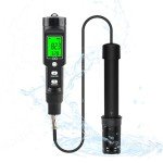 Portable Dissolved Oxygen Meter with ATC 0-40mg/L
