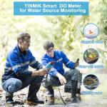 YINMIK Portable 6-in-1 DO pH Salt Tester
