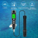 Portable Dissolved Oxygen Meter with ATC 0-40mg/L