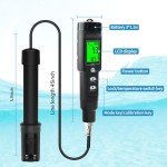 Portable Dissolved Oxygen Meter with ATC 0-40mg/L