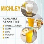 MICHLEY Unbreakable Tritan Plastic Highball Glasses - Set of 4