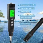 Portable Dissolved Oxygen Meter with ATC 0-40mg/L