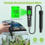 Dissolved Oxygen Meter with ATC and Calibration Kit