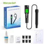 Dissolved Oxygen Meter with ATC and Calibration Kit