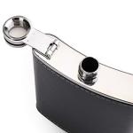 4 Pack Stainless Steel Hip Flasks with Funnel