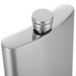 Stainless Steel 8oz Hip Flask Funnel Set