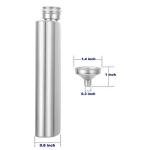 Stainless Steel 8oz Hip Flask Funnel Set