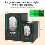 3D Printer Enclosure with Storage and LED Light