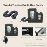 3D Printer Enclosure with Storage and LED Light