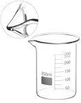 QWORK Borosilicate Lab Glassware Set - Heat Resistant