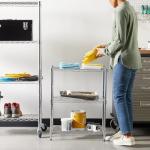 Amazon Basics Adjustable Storage Rack - 340 kg Capacity