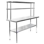 GRIDMANN NSF Stainless Steel Prep and Work Table 152 cm