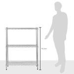 Amazon Basics Adjustable Storage Rack - 340 kg Capacity