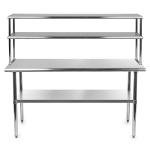 GRIDMANN NSF Stainless Steel Prep and Work Table 152 cm