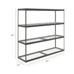 SafeRacks Garage Storage Rack - Hammertone Finish