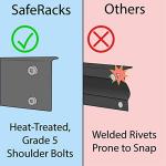 SafeRacks Garage Storage Rack - Hammertone Finish