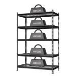 5-Tier Heavy Duty Metal Shelving Unit 48"W x 72"H