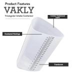 Triangular Plastic Beakers 32oz (5 Pack)