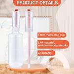 Adjustable 500ml Dispensing Bottles - 2 Pack