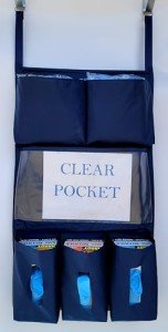 Sew EZ PPE Isolation Door Caddy - Navy