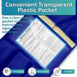 Royal Blue Flame Retardant PPE Isolation Door Caddy