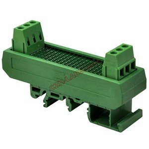 DIN Rail Mounting Case with Prototype PCB 20.3mm x 73mm