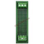 DIN Rail Mounting Case with Prototype PCB 20.3mm x 73mm