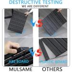 MULSAME Wall-Mounted 30PCS Storage Bins Organizer