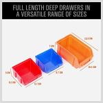 Wall-Mount Storage Containers, 30-Piece Set