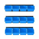 Ultrawall Wall-Mounted Storage Bins - 12 Pack