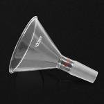 Short Stem Glass Powder Funnel - 100mm O.D