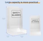 Acrylic Safety Glasses Dispenser for Labs and Clinics