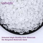 Labvida 500ml Wide Mouth HDPE Square Bottles (2)