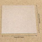 100PCS 18x18mm Microscope Cover Glass by DGZZI