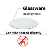 Watch Glass Beaker Cover Set - 6 Pieces