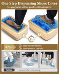 Automatic Shoe Cover Dispenser with 200 Disposable Covers