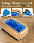 Automatic Shoe Cover Dispenser with 200 Disposable Covers