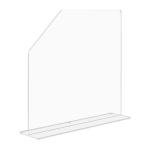 Marketing Holders Paraspruzzi Acrylic Panel Display 48.3 x 11.4 cm
